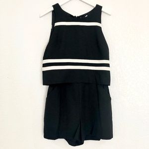 PARKER NWT Shorts Jumper Dressy Jumpsuit Sz M